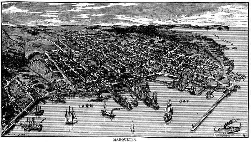 City of Marquette 1883